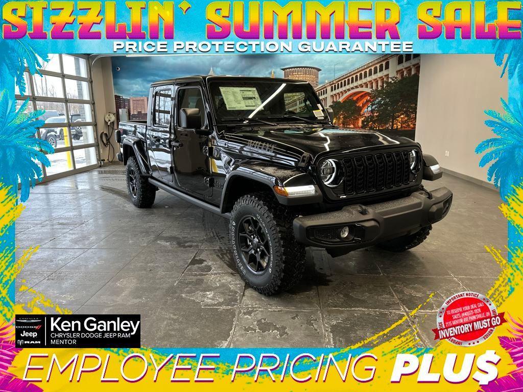 new 2025 Jeep Gladiator car, priced at $48,509