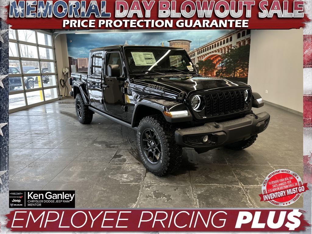 new 2025 Jeep Gladiator car, priced at $52,035