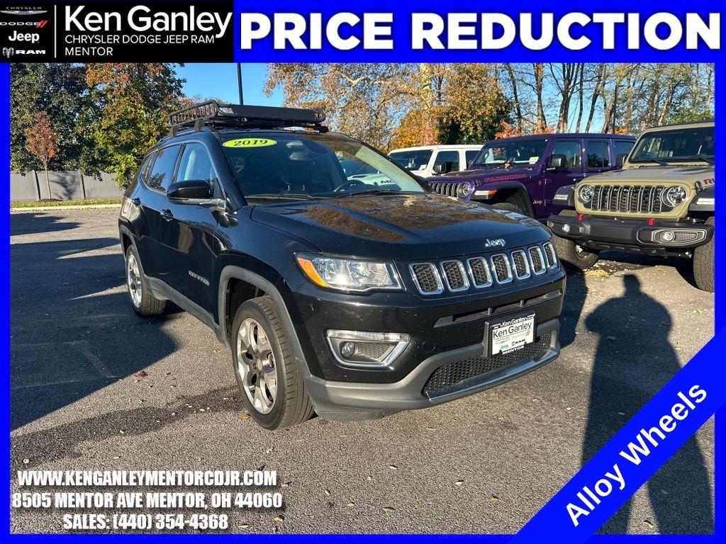 used 2019 Jeep Compass car, priced at $13,900