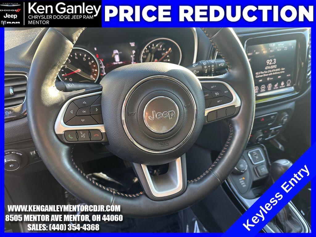 used 2019 Jeep Compass car, priced at $13,900
