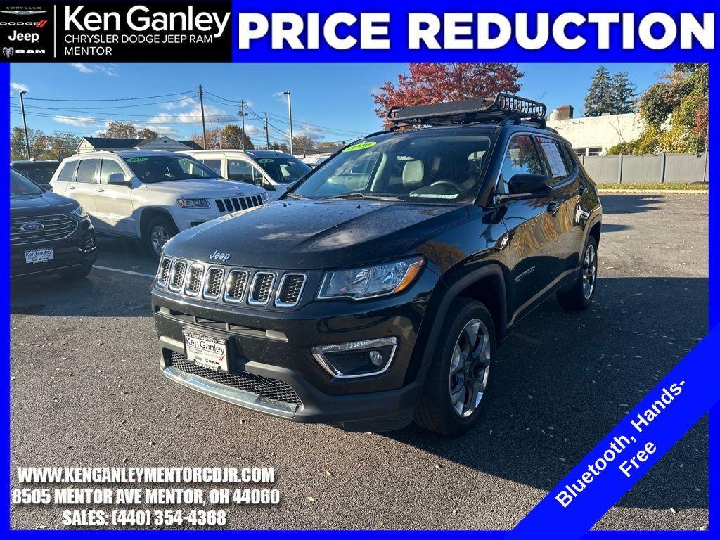 used 2019 Jeep Compass car, priced at $13,900