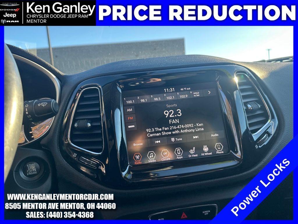 used 2019 Jeep Compass car, priced at $13,900
