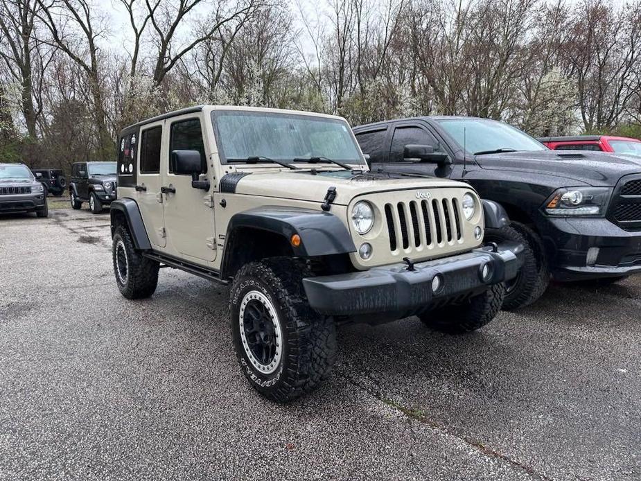 used 2018 Jeep Wrangler JK Unlimited car, priced at $25,100
