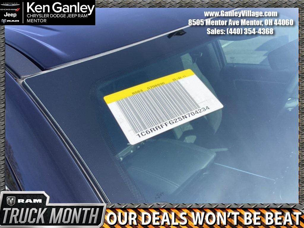 new 2025 Ram 1500 car, priced at $44,753