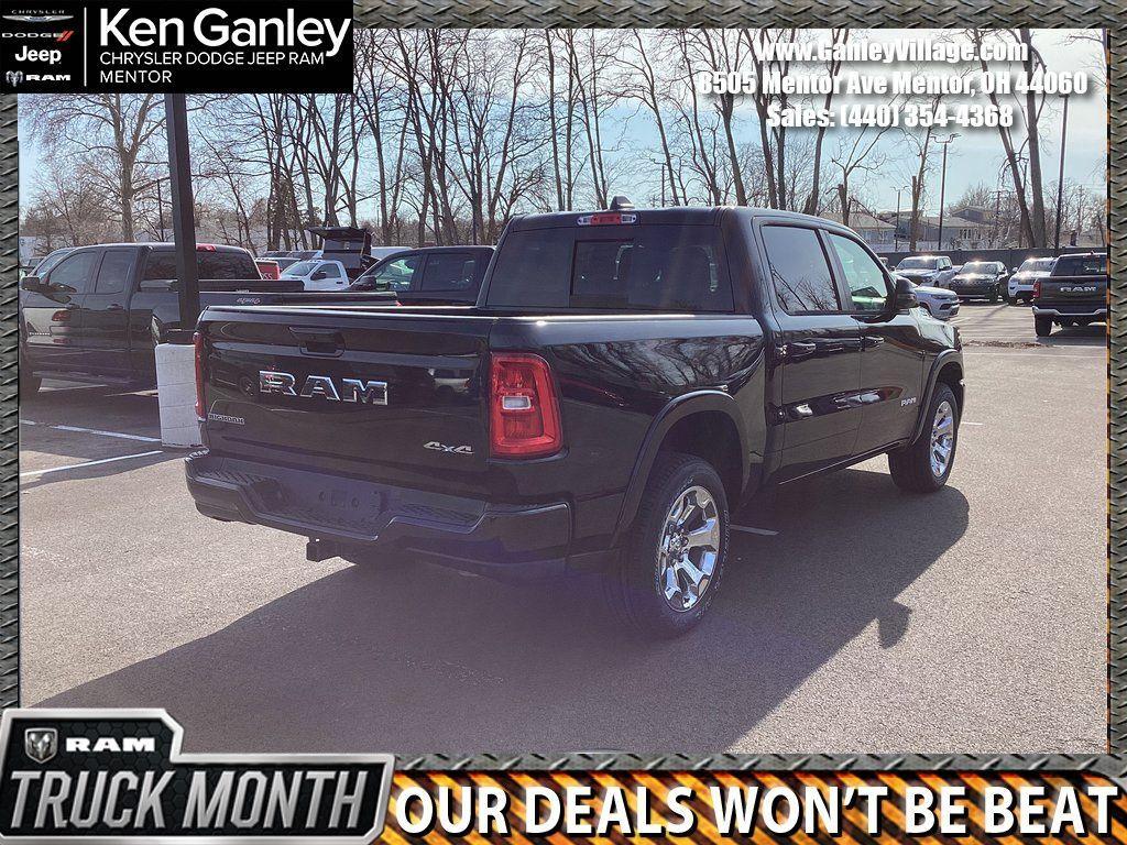new 2025 Ram 1500 car, priced at $48,253