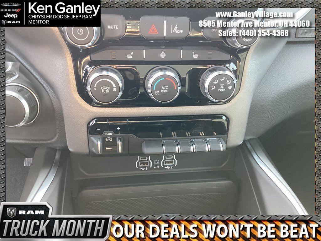 new 2025 Ram 1500 car, priced at $48,253