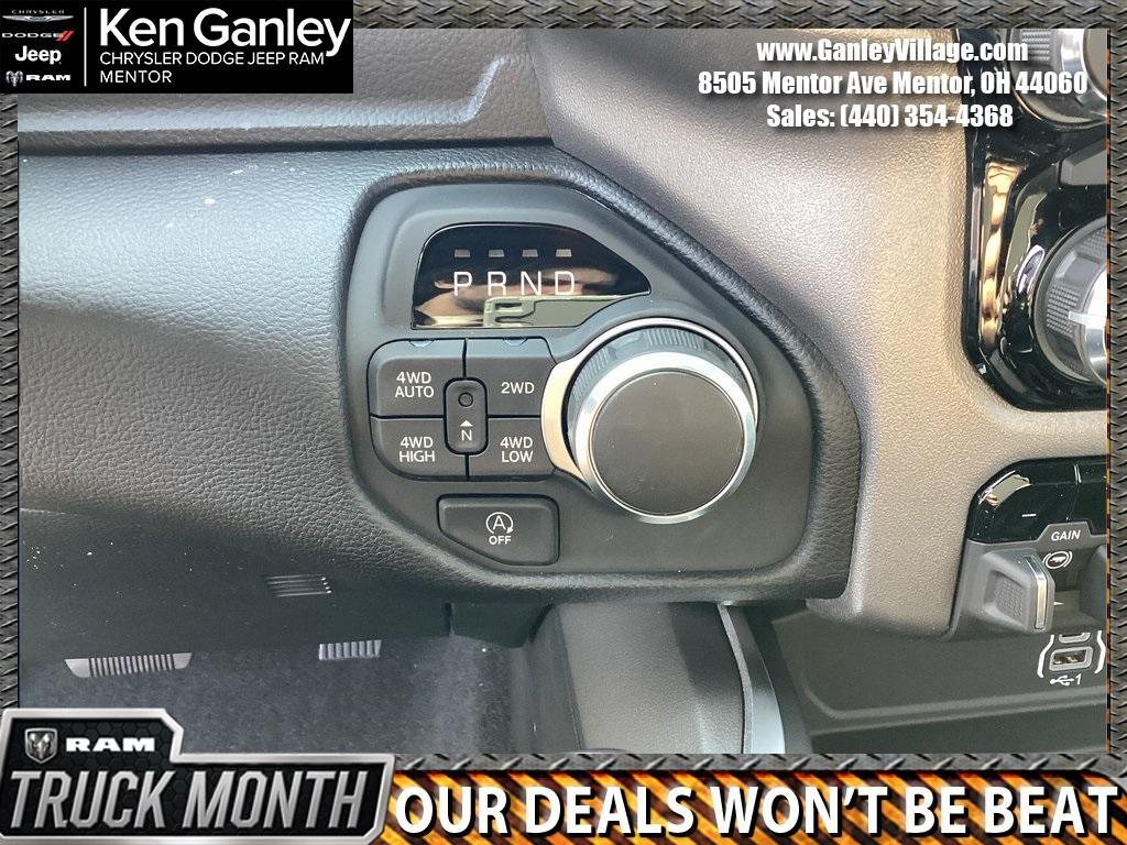 new 2025 Ram 1500 car, priced at $44,753
