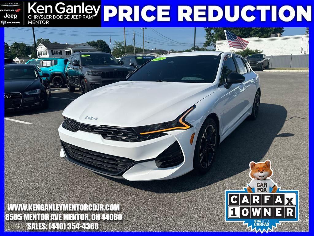 used 2022 Kia K5 car, priced at $22,500