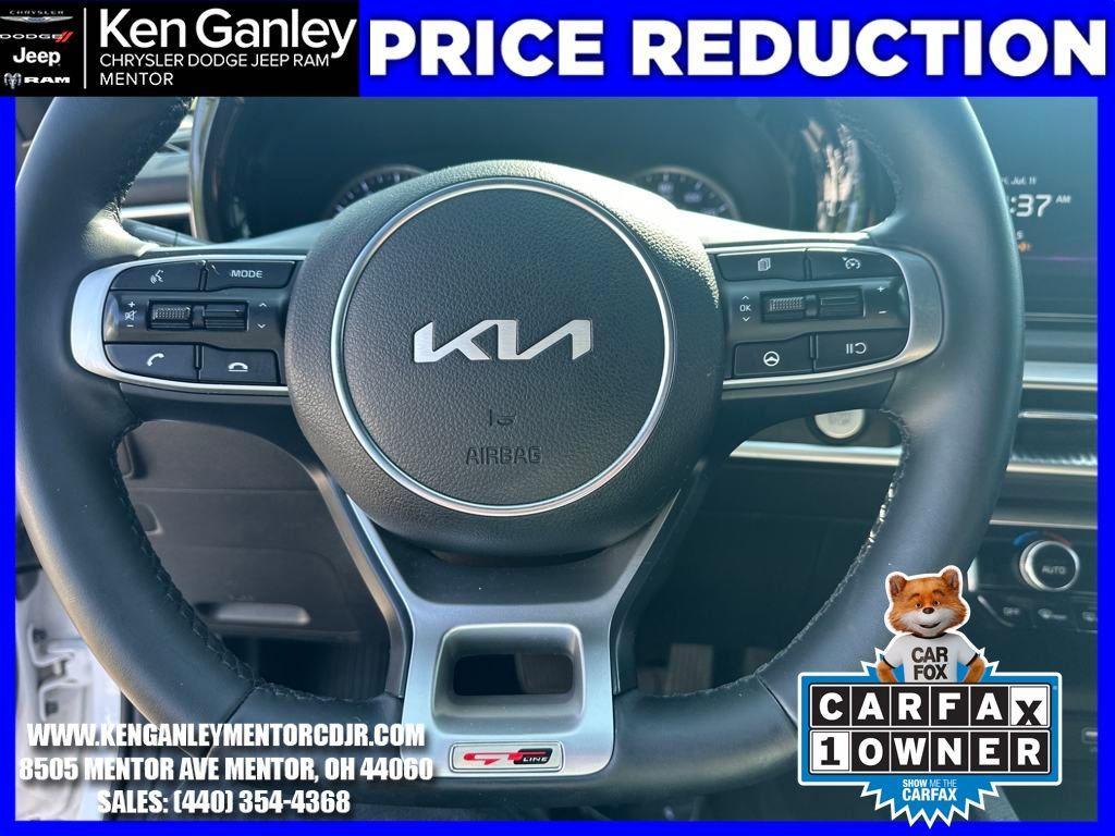used 2022 Kia K5 car, priced at $22,500