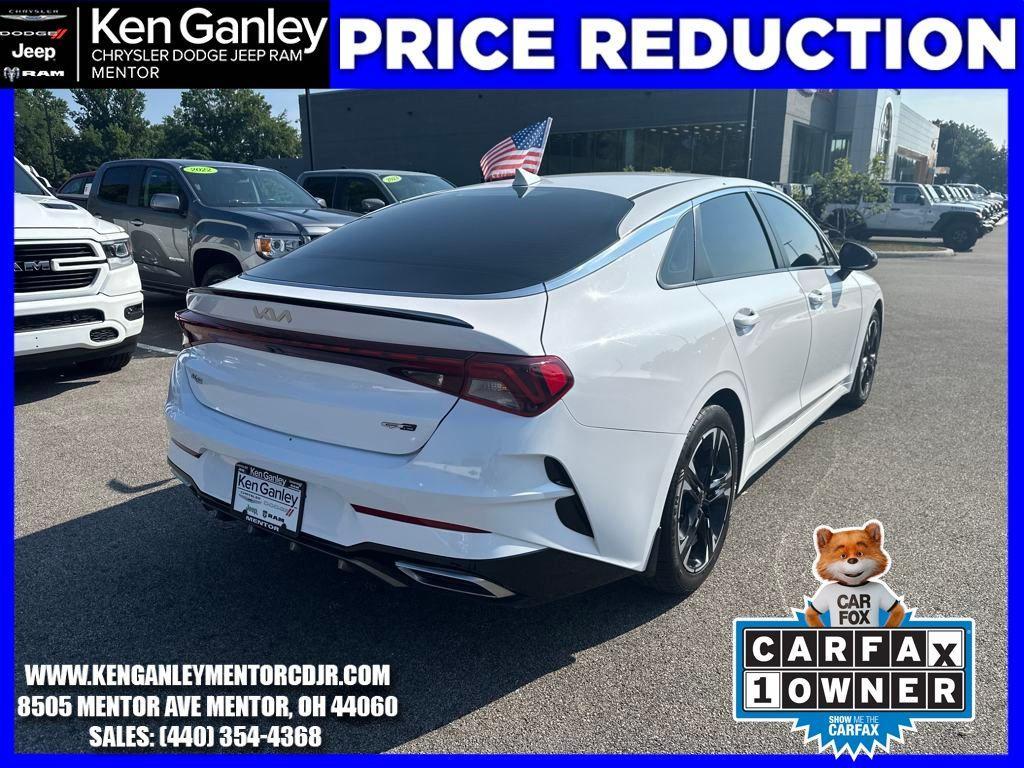 used 2022 Kia K5 car, priced at $22,500