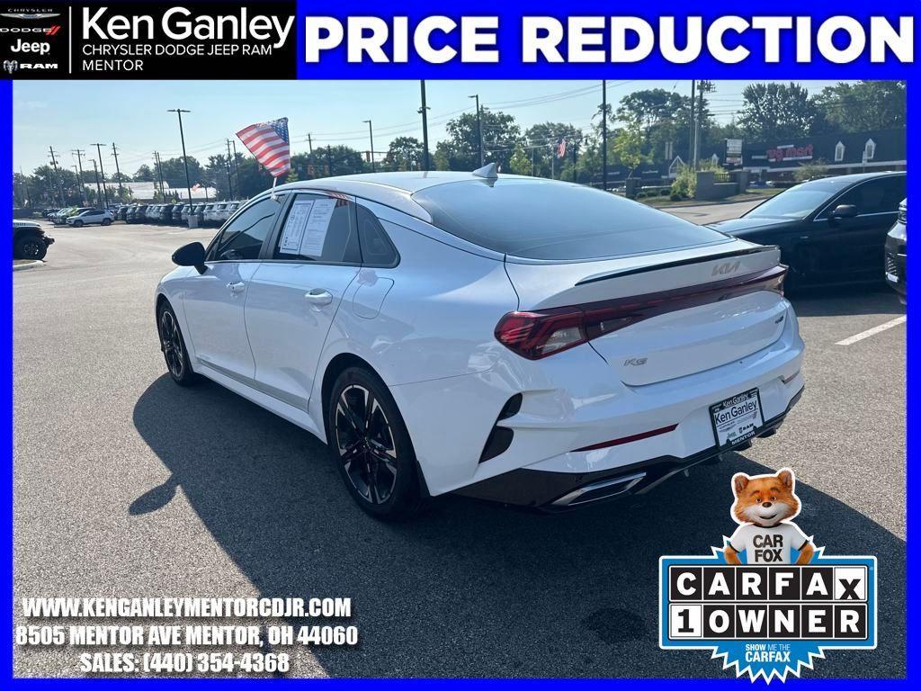 used 2022 Kia K5 car, priced at $22,500