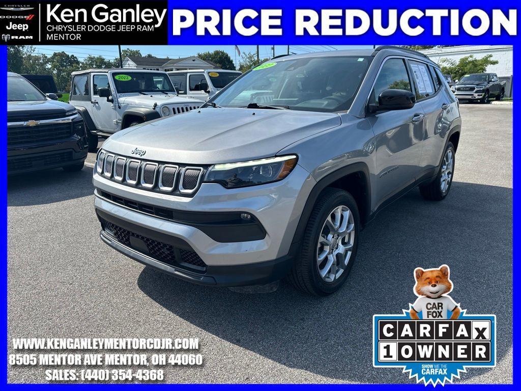 used 2022 Jeep Compass car, priced at $24,400