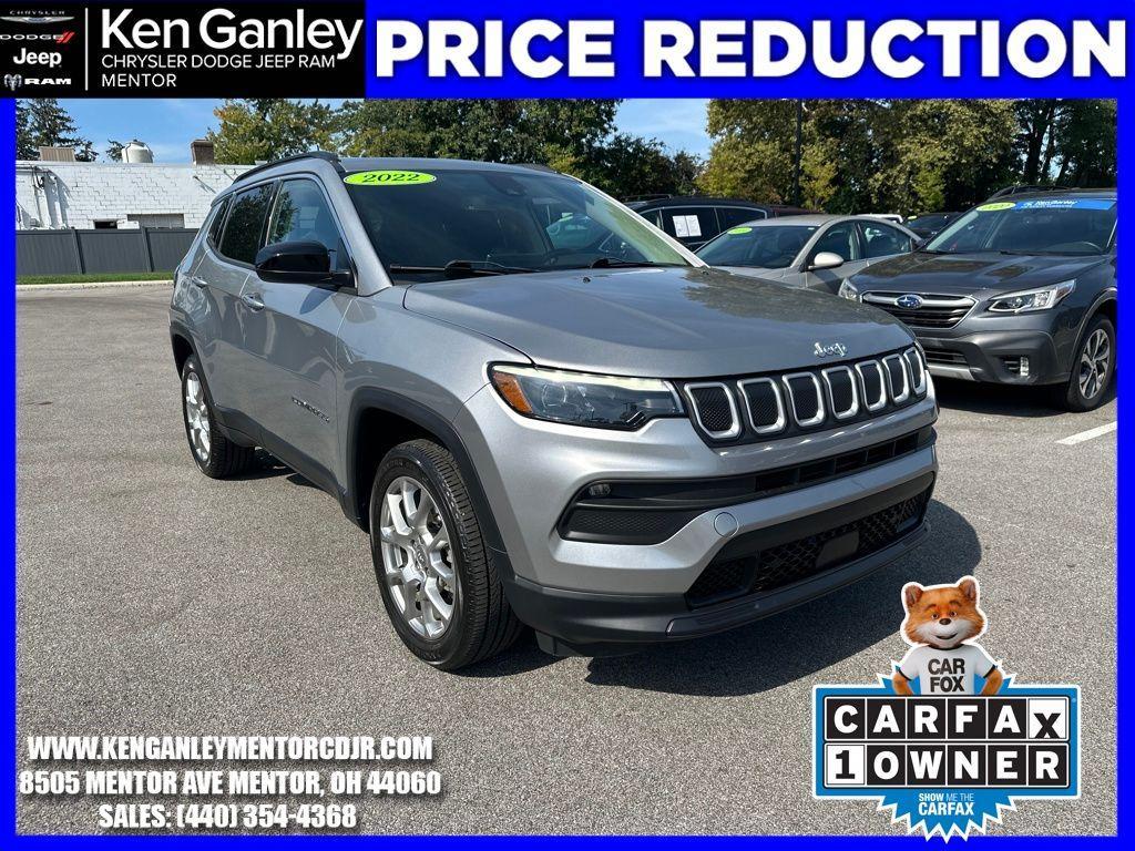 used 2022 Jeep Compass car, priced at $24,400