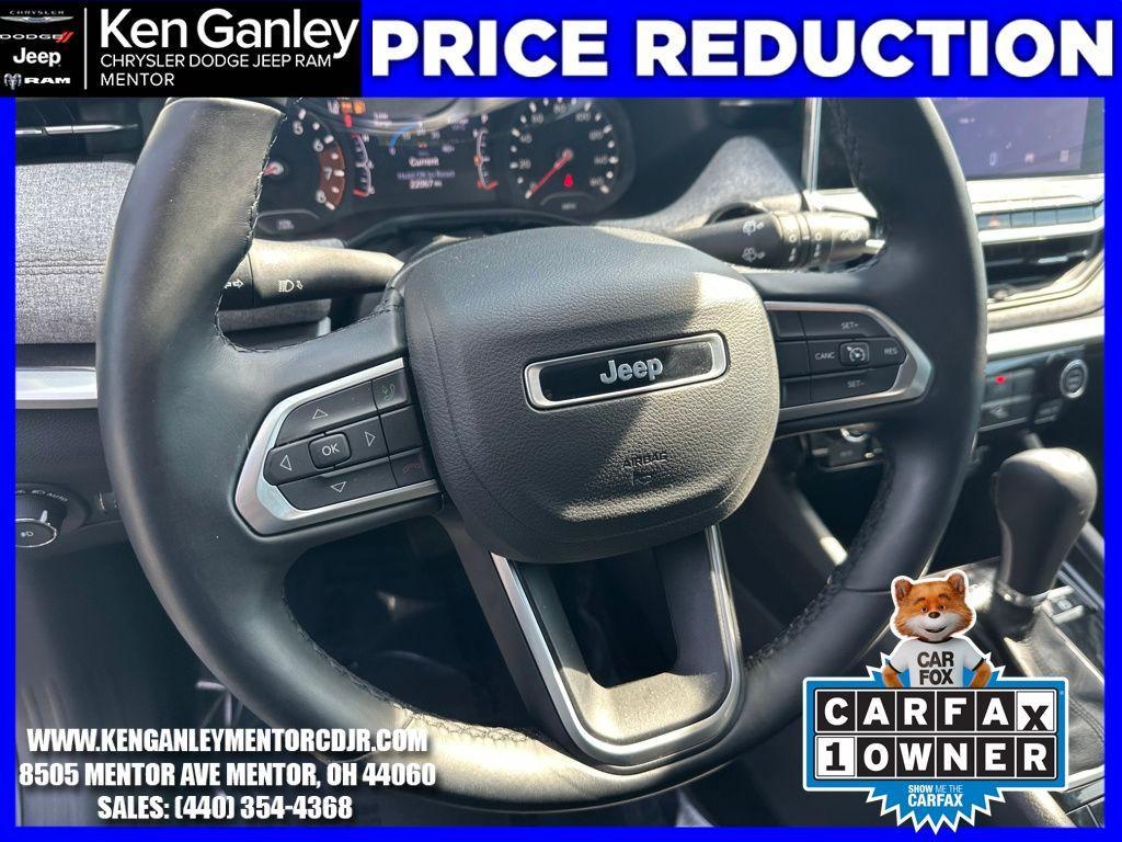used 2022 Jeep Compass car, priced at $24,400