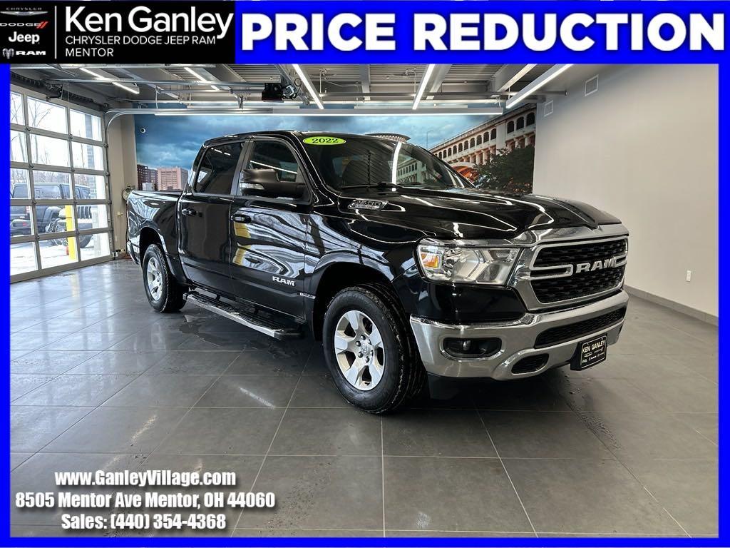 used 2022 Ram 1500 car, priced at $36,900