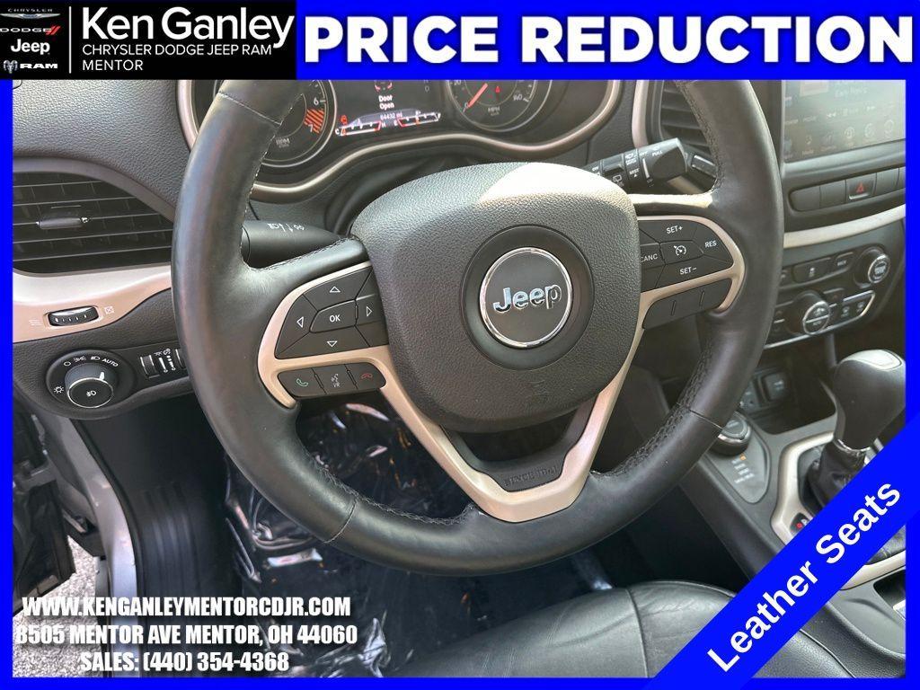 used 2014 Jeep Cherokee car, priced at $8,800