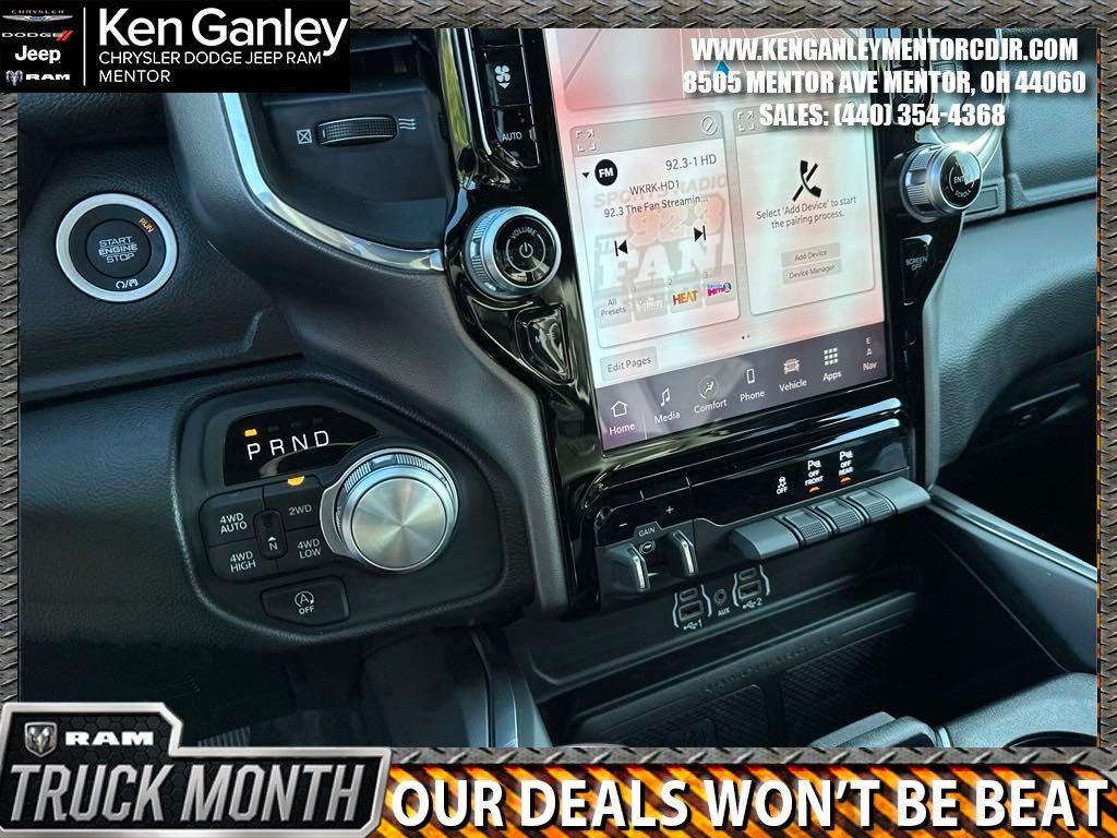 new 2025 Ram 1500 car, priced at $60,368