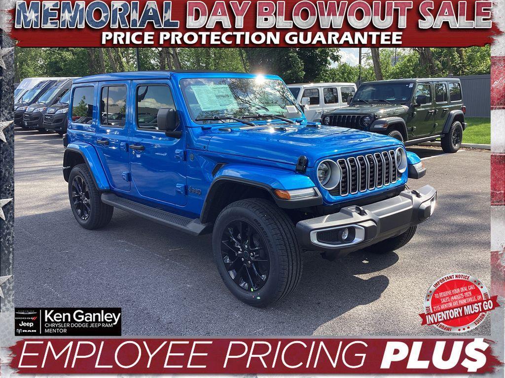 new 2025 Jeep Wrangler 4xe car, priced at $65,445