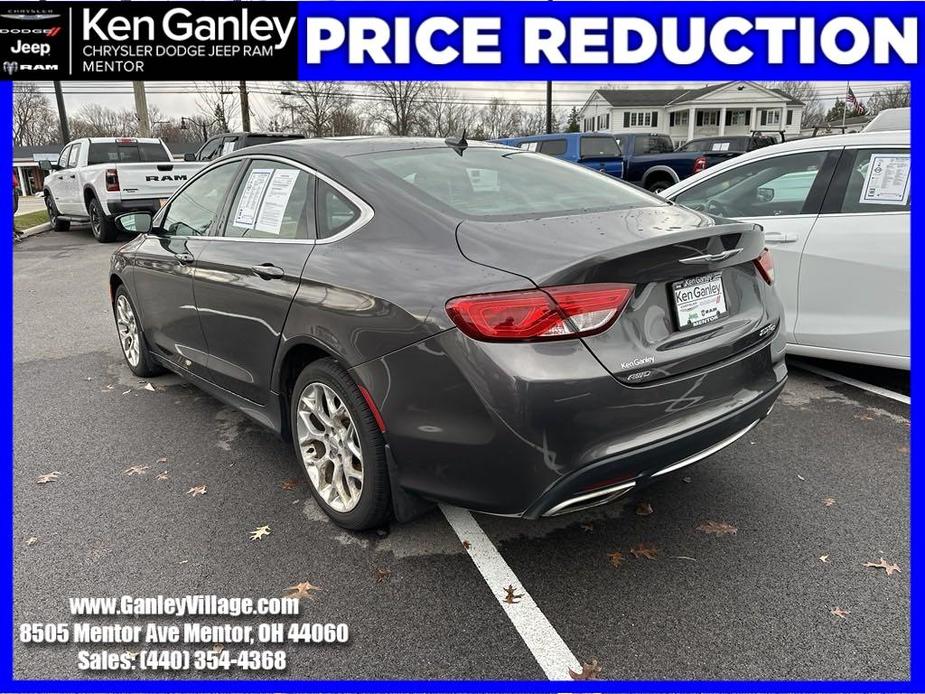 used 2015 Chrysler 200 car, priced at $9,860