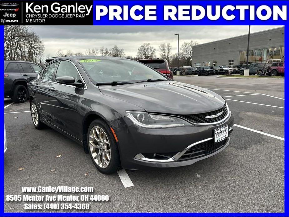 used 2015 Chrysler 200 car, priced at $9,860