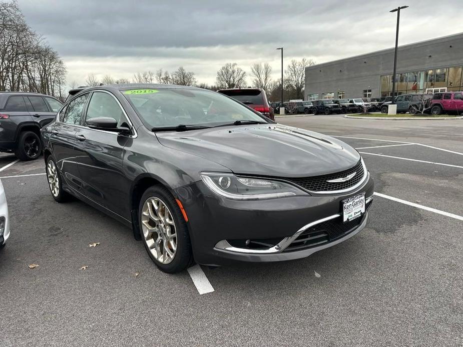 used 2015 Chrysler 200 car, priced at $9,860