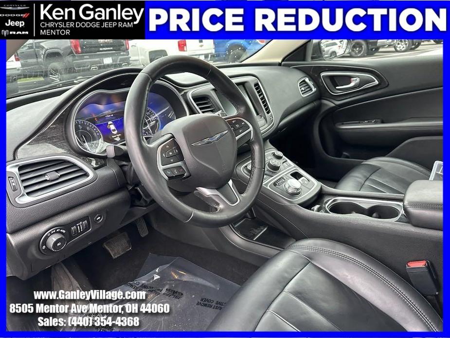 used 2015 Chrysler 200 car, priced at $9,860