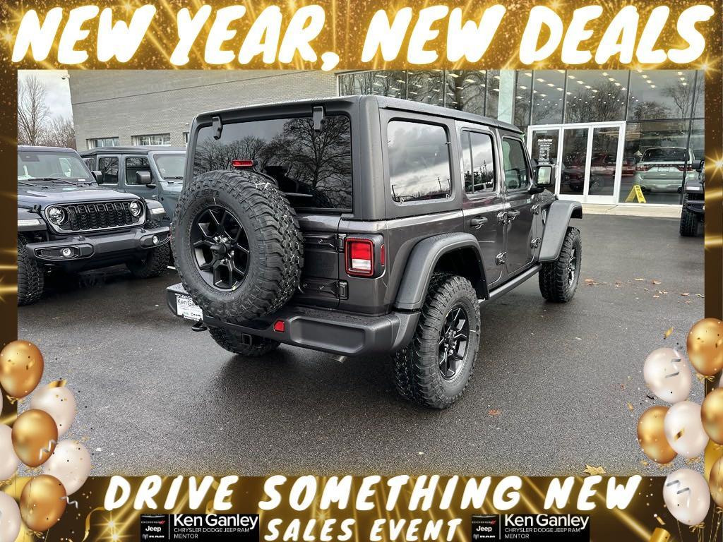 new 2025 Jeep Wrangler car, priced at $44,083