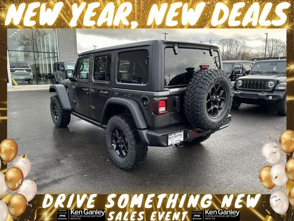 new 2025 Jeep Wrangler car, priced at $44,083