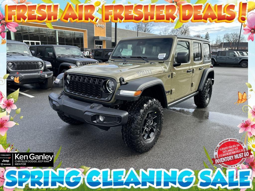 new 2025 Jeep Wrangler car, priced at $46,347