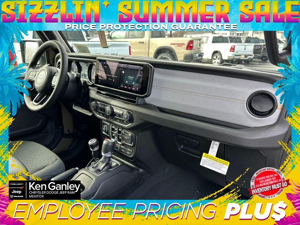 new 2025 Jeep Wrangler car, priced at $47,990