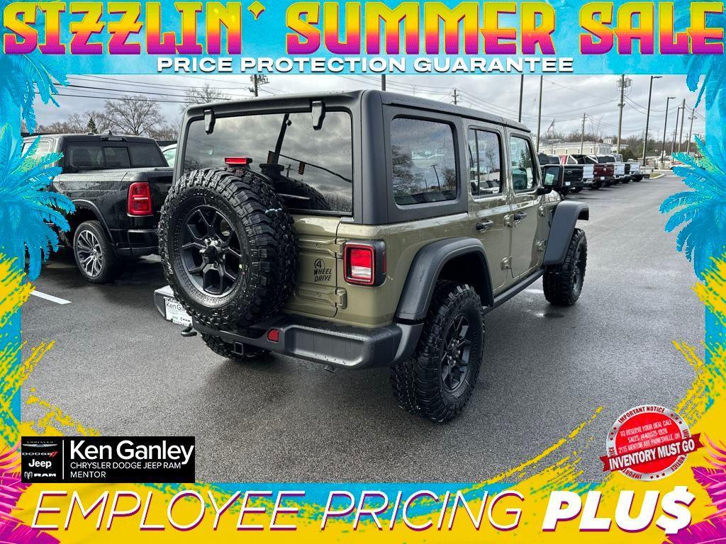 new 2025 Jeep Wrangler car, priced at $47,990