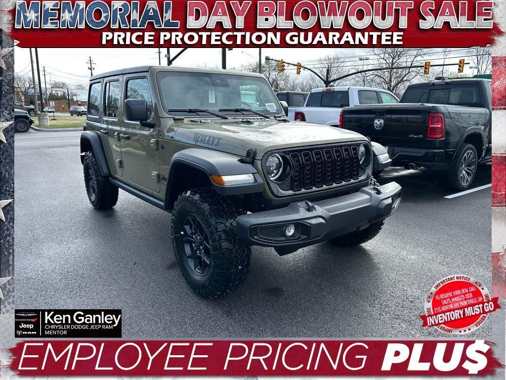 new 2025 Jeep Wrangler car, priced at $48,190