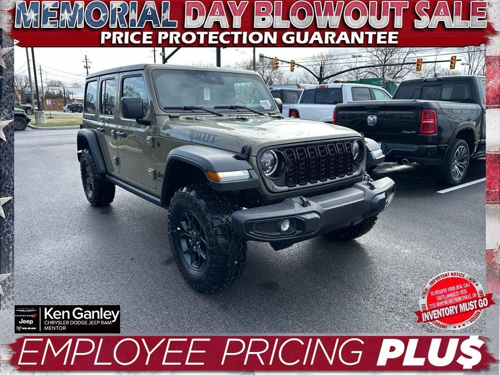 new 2025 Jeep Wrangler car, priced at $48,190