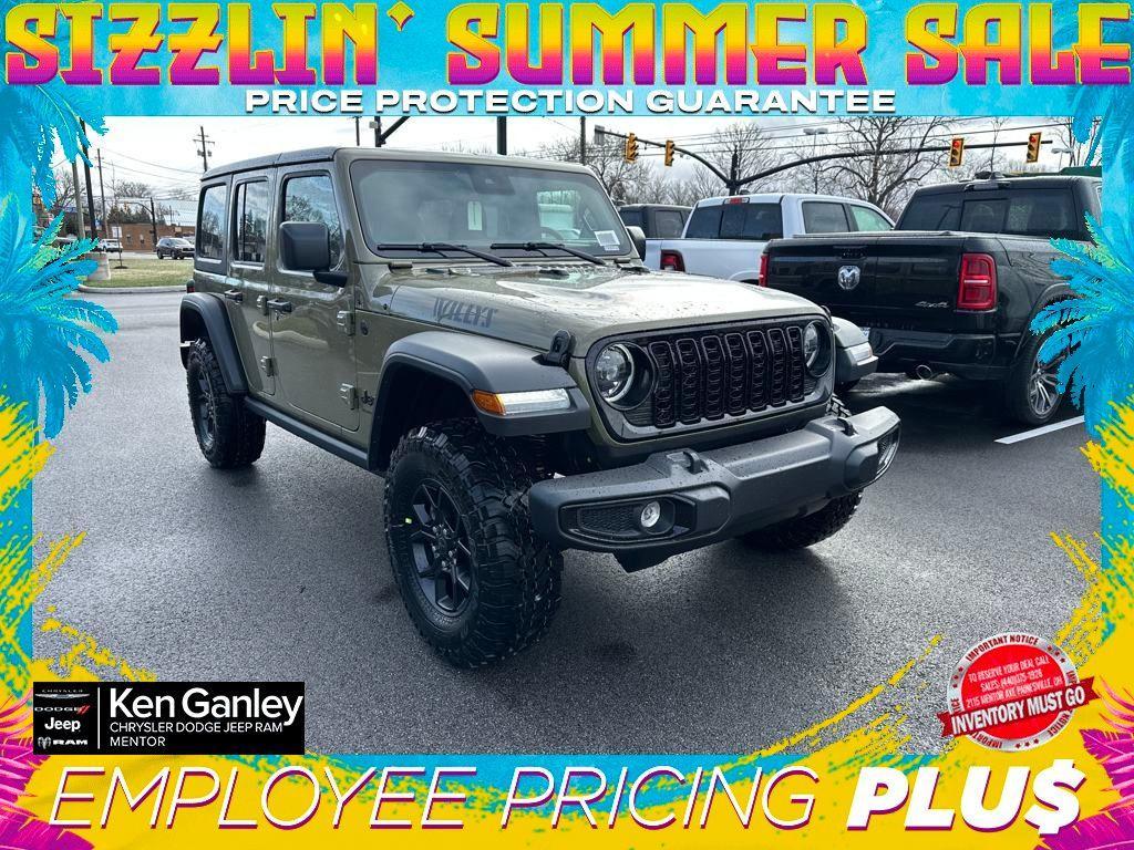 new 2025 Jeep Wrangler car, priced at $47,990