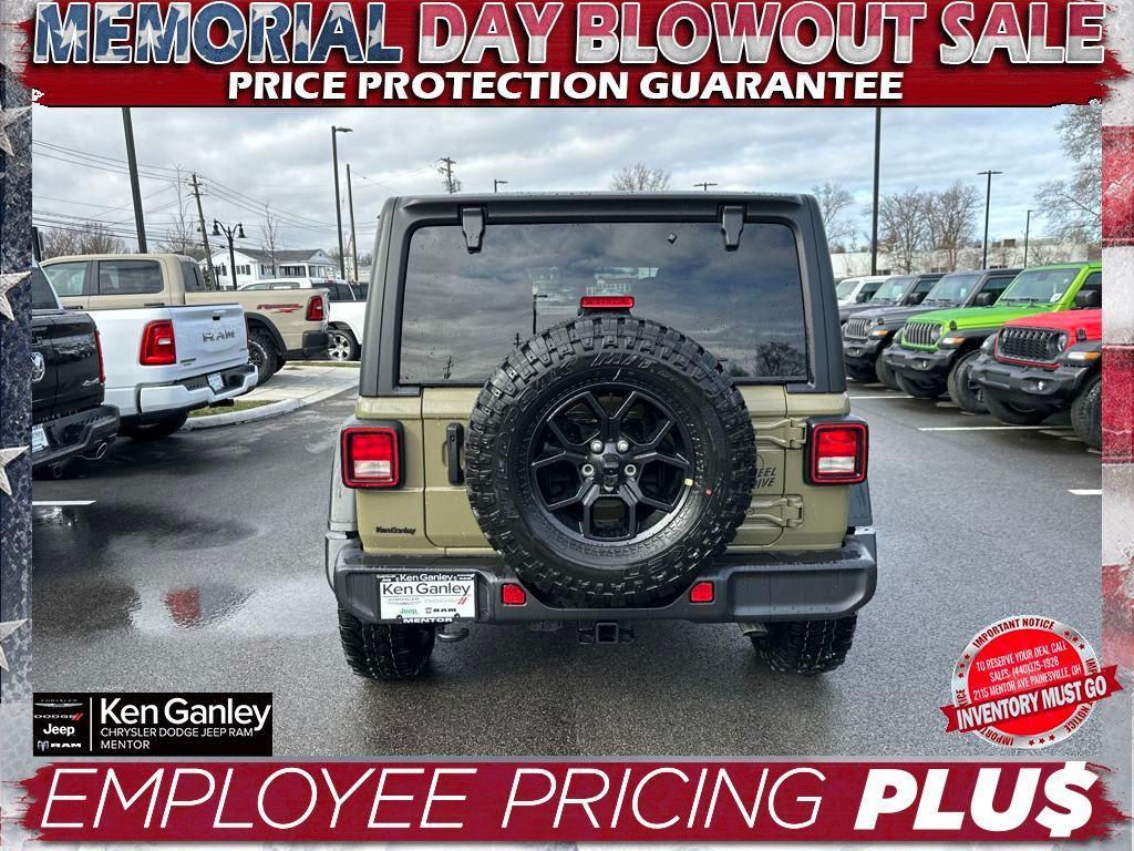 new 2025 Jeep Wrangler car, priced at $48,190