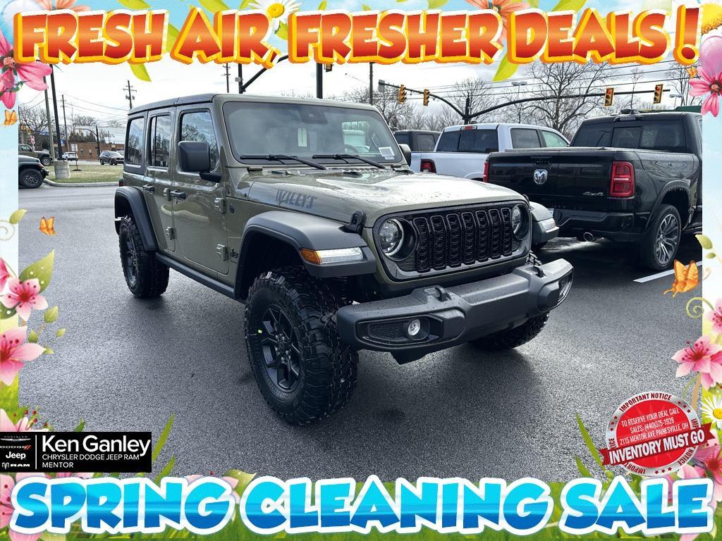 new 2025 Jeep Wrangler car, priced at $46,347