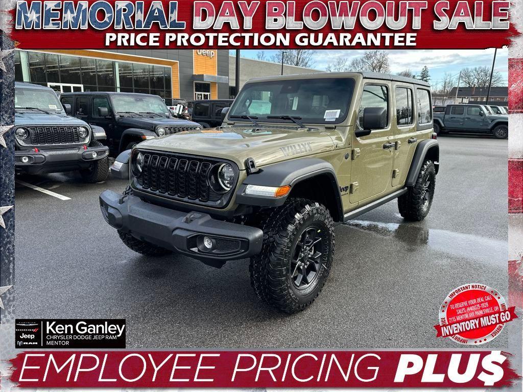 new 2025 Jeep Wrangler car, priced at $48,190