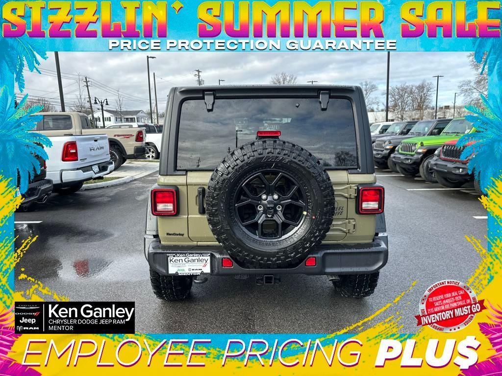 new 2025 Jeep Wrangler car, priced at $47,990