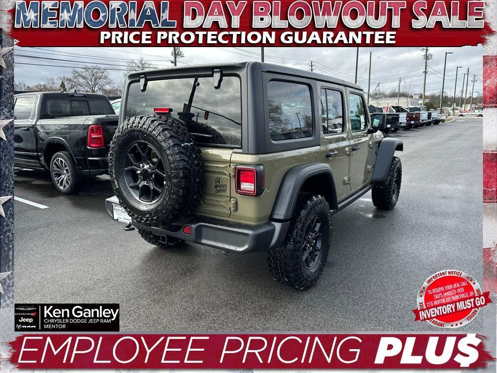 new 2025 Jeep Wrangler car, priced at $48,190