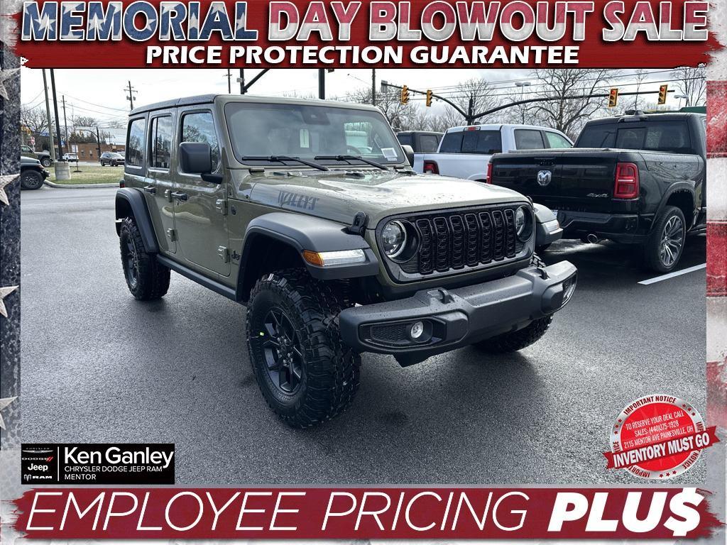 new 2025 Jeep Wrangler car, priced at $48,690