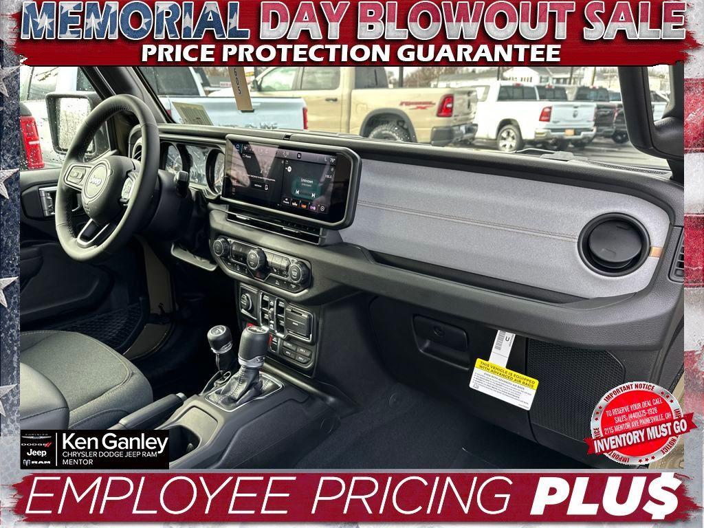 new 2025 Jeep Wrangler car, priced at $48,190