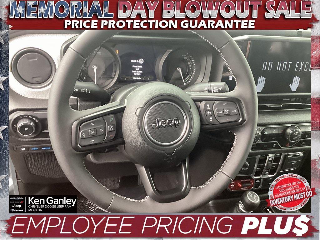 new 2025 Jeep Wrangler 4xe car, priced at $52,000
