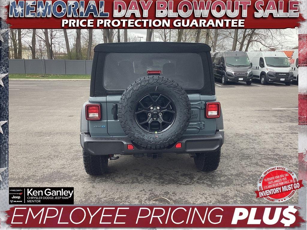new 2025 Jeep Wrangler 4xe car, priced at $52,000