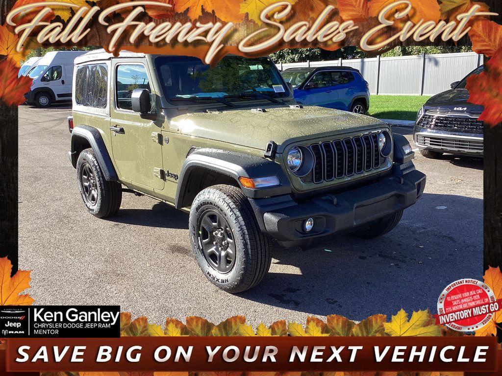 new 2026 Jeep Wrangler car, priced at $35,320
