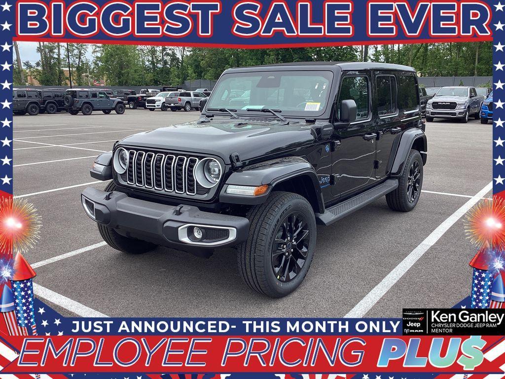 new 2025 Jeep Wrangler 4xe car, priced at $65,445