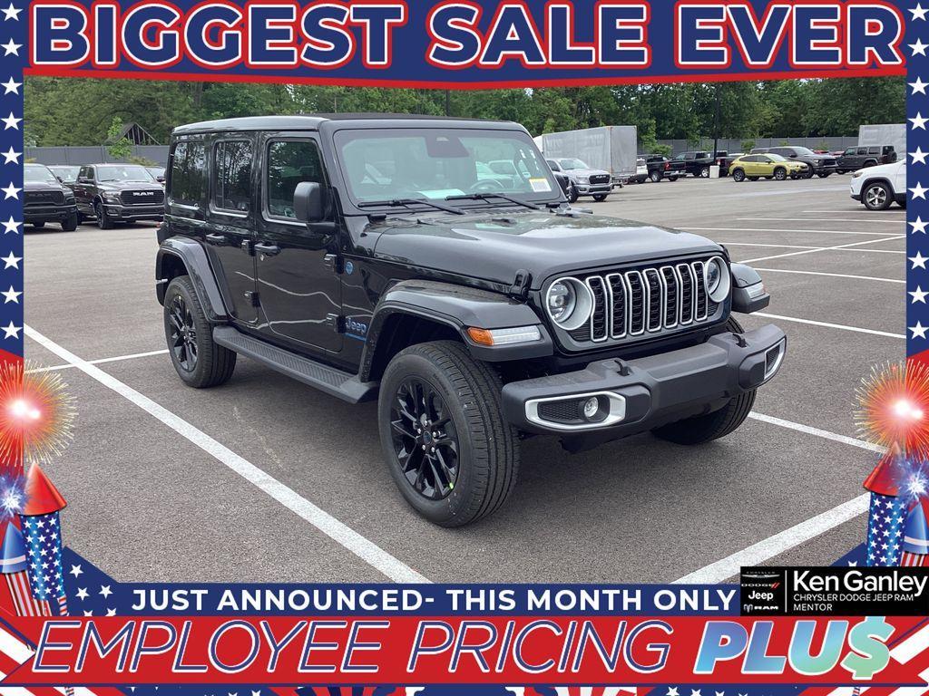 new 2025 Jeep Wrangler 4xe car, priced at $65,445