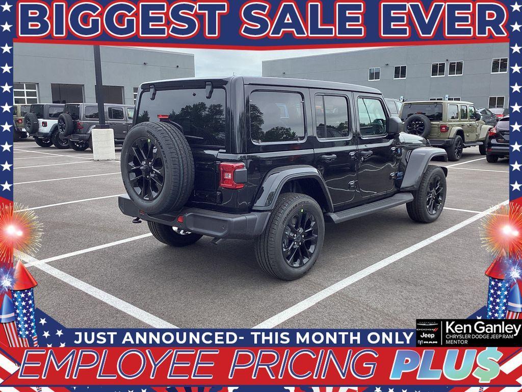 new 2025 Jeep Wrangler 4xe car, priced at $65,445