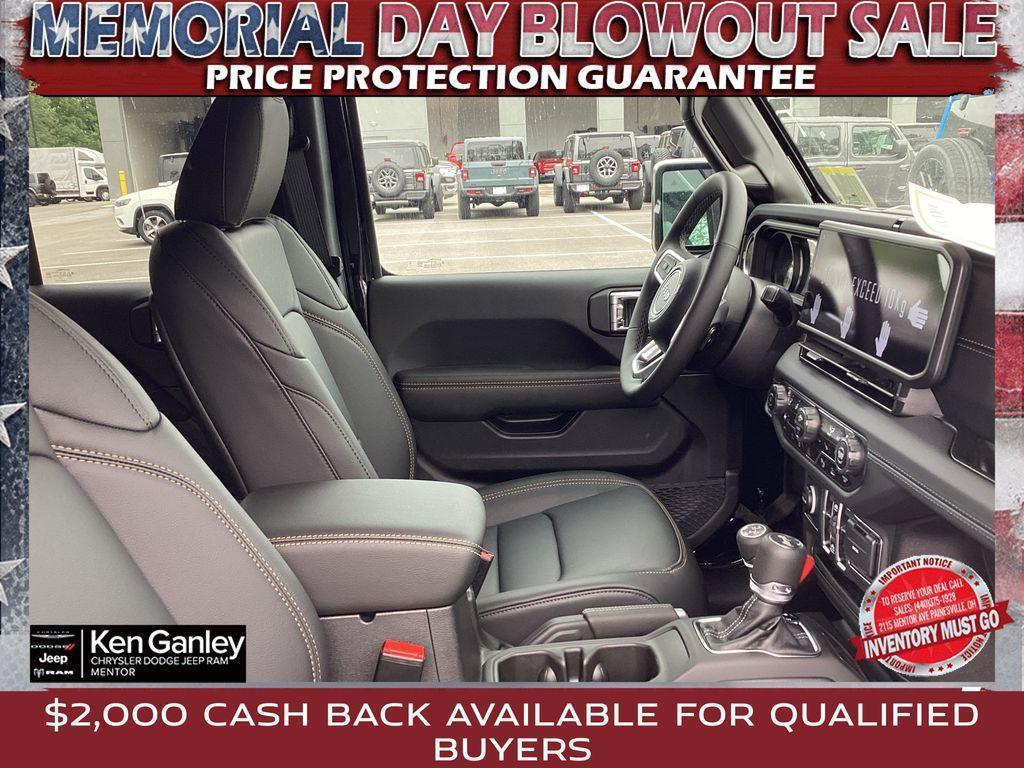 new 2025 Jeep Wrangler 4xe car, priced at $65,445