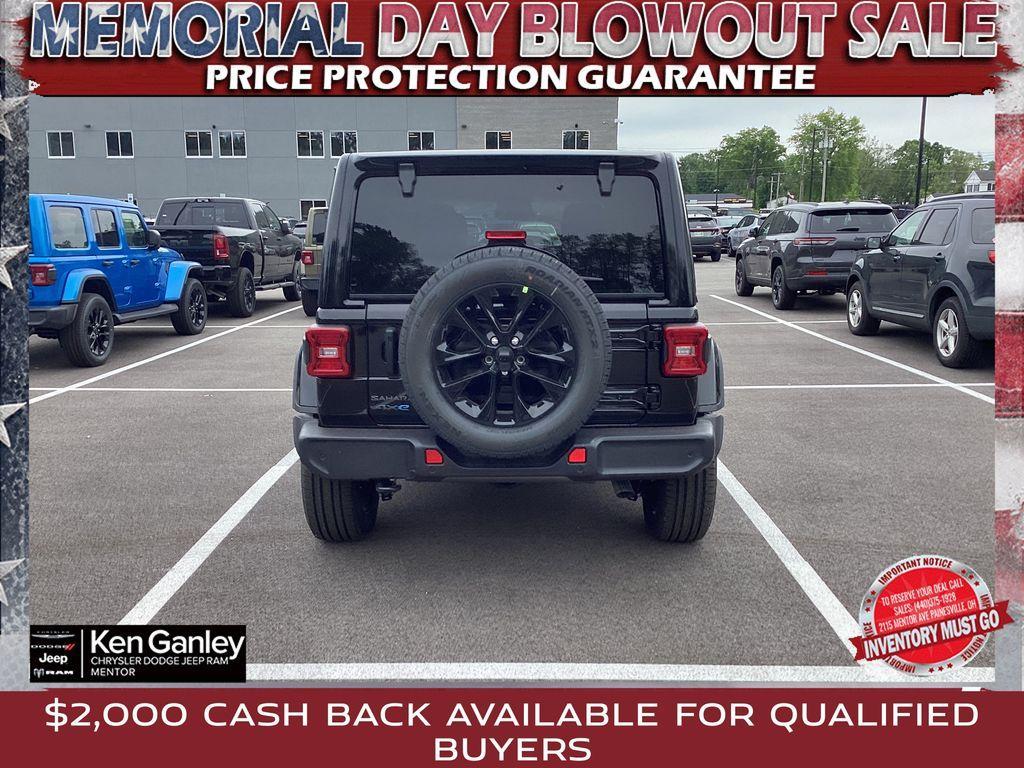 new 2025 Jeep Wrangler 4xe car, priced at $65,445