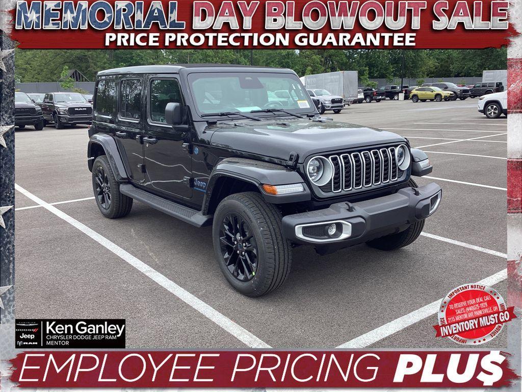 new 2025 Jeep Wrangler 4xe car, priced at $65,445